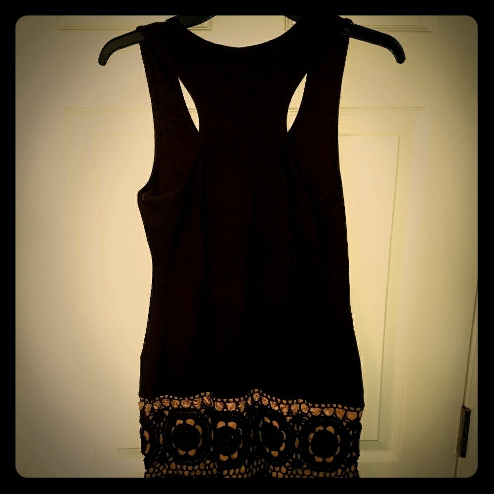 Brown racerback sundress